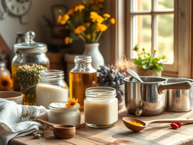 HOW TO MAKE HERBAL CREAMS AT&nbsp;HOME